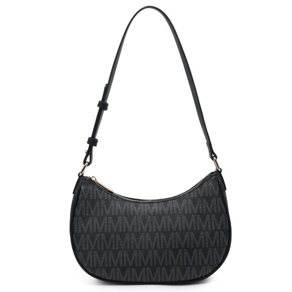 Small Shoulder Bags Trendy Pu Leather Crescent Purses Top Zier :o) - Picture 1 of 7